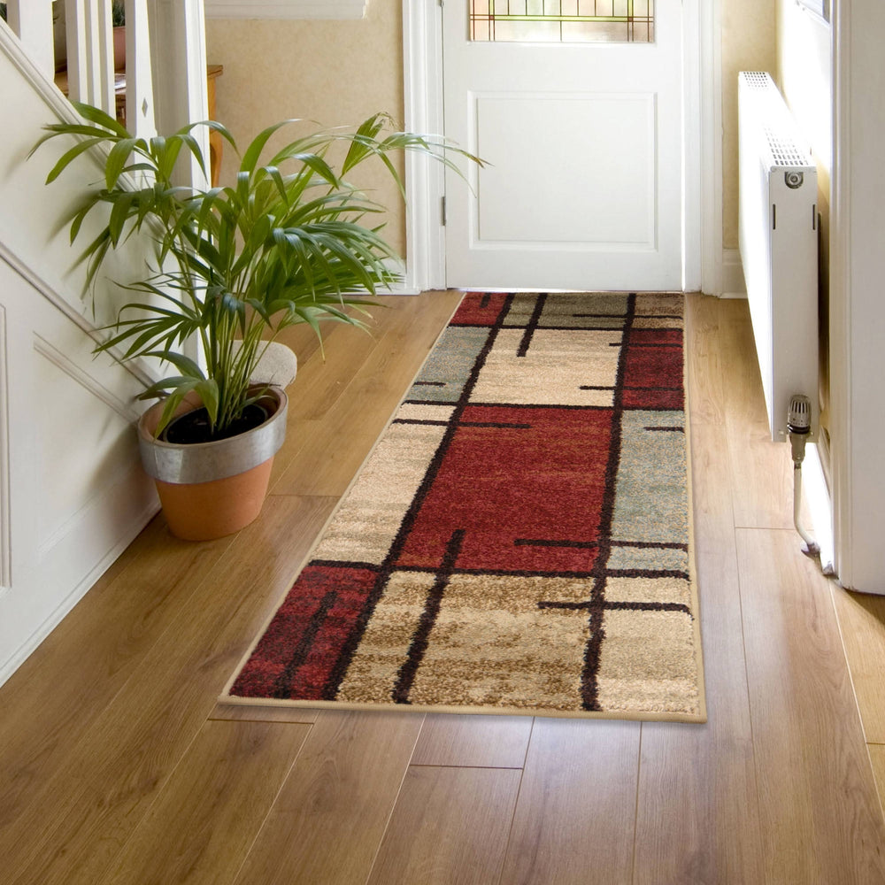 Better Homes & Gardens Spice Grid Indoor Area Rug